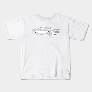 Bel Air Wireframe Kids T-Shirt